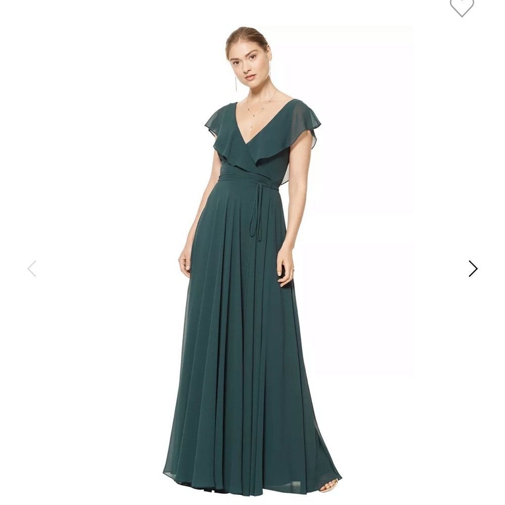 Bill Levkoff brand new Evergreen bridesmaid dress style 7112